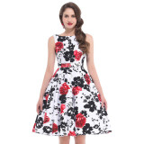 Belle Poque Women Summer Dress 2017 Rockabilly Audrey Hepburn Tunic robe Casual Clothing Vestidos 50s Vintage Plaid Dresses