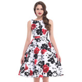 Belle Poque Women Summer Dress 2018 Rockabilly Audrey Hepburn Tunic robe Casual Clothing Vestidos 60s 50s Vintage Plaid Dresses