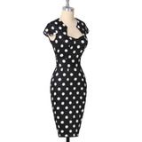 Belle Poque Women Plus Size Dresses Rockabilly Clothing Floral Summer Casual Party Office Sexy Pencil 50s Vintage Bodycon Dress
