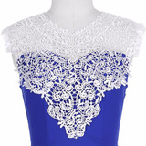 Belle Poque Women Spring Summer Dress 2017 Elegant Retro Casual Swing Robe Rockabilly Sleeveless V-Neck Lace 50s 60s Dresses