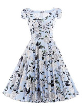 Belle Poque Summer Dress Women 2017 Pin Up Womens Floral Dresses Retro Casual Party robe ete Rockabilly 60s 50s Vintage Dresses