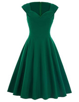 Belle Poque Summer Dress 2017 Robe Sexy Black Green Women Dress Tunic Casual 1950s 60s Retro Vintage Rockabilly Big Swing Dress
