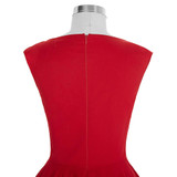 Belle Poque 2017 Red Green Women Rockabilly Dresses Cotton Sleeveless Summer Vintage 50s Style Vestidos Casual Party Tea Dresses