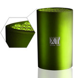 Beauty gift 6 inch tool holder for ceramic knife large capacity kitchen knife holder block green multifunctional knife stand