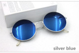 Beautiful Vintage Round Mens Women Sunglasses Retro Female Male Gold Sun Glasses Women's Men's Glasses