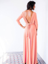 Beautiful Multiple Wear Method Maxi Dress Evening Dress