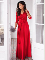 Beautiful Multiple Wear Method Maxi Dress Evening Dress