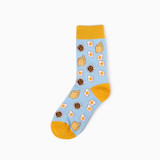 New 2015 Autumn winter Dessert food creative pattern high quality cotton women socks fashin sock long EUR 35-40 1344