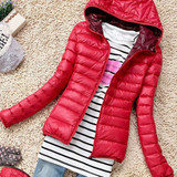 New 2014 Fashion Ladies Down Short Design Coat Winter Cotton-padded Jacket Women Slim Solid Zipper Outerwear DF-081