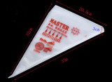 New 200pcs Small Size Disposable Piping Bag Icing Fondant Cake Cream Decorating Pastry Tip Tool