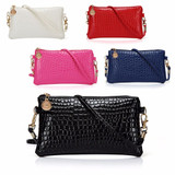 New 1Pc Women Mini Shoulder Bag Messenger Bag Faux Leather Crossbody Bag Satchel Handbag