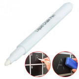 New 1pc White Ink Liquid Chalk Marker Pen for Chalkboard Blackboar Glass Window School Home Office Arts Crafts Painting Supplies