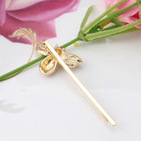 New 1PC Cute Bee Rhinestone Barrette Girls Hair Accessories Hair Clip Lovely Hairpin Hair Ornaments