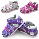 new 1pair Children Girl Leather Orthopedic Shoes, kids Fashion Sandals,New Design shoes