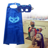 New 11 styles Mask+cape kids baby superhero spider man superman batman spiderman cosplay carnival birthday party costume clothes