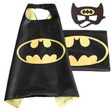 New 11 styles Mask+cape kids baby superhero spider man superman batman spiderman cosplay carnival birthday party costume clothes
