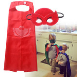 New 11 styles Mask+cape kids baby superhero spider man superman batman spiderman cosplay carnival birthday party costume clothes
