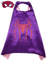 New 11 styles Mask+cape kids baby superhero spider man superman batman spiderman cosplay carnival birthday party costume clothes