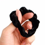 New 10pcs Women Lady Hair Band Velvet Elastic Ponytail Tie Bow Rubber Bobbles Lovely