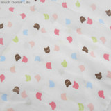 New 10pcs 100% Cotton Gauze Baby Feeding Towel Nursing Bibs Newborn Infant Cartoon Face Hand Bathing Towel Square Handkerchief