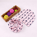 New 100% Cotton Baby Hat Scarf Set Nice Camo Print Kids Children Skullies Hats Child Cap Scarf Baby Girl Boy Beanies Accessories