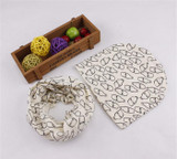 New 100% Cotton Baby Hat Scarf Set Nice Camo Print Kids Children Skullies Hats Child Cap Scarf Baby Girl Boy Beanies Accessories