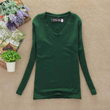 New 100% High Quality Sweaters V Neck Long Sleeved Pullover Women Sweater Basic Shirt Top Sweater Knitted Solid Black White 2033 New 100% High Quality Sweaters V Neck Long Sleeved Pullover Women Sweater Basic Shirt Top Sweater Knitted Solid Black White 2033