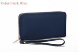 New 100% Genuine Leather Women Wallet Fashion High Quality Multifunction standard Purse with wrist
