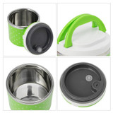 New 1-3 Layer Stainless Steel Insulation Thermo Thermal Lunch Box Food Containe