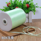 New (10meters/lot) 3mm Satin Ribbons For Craft Sewing Fabric Christmas Wedding Supplies Party Decoration Gift Wrap DIY Handmade