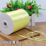 New (10meters/lot) 3mm Satin Ribbons For Craft Sewing Fabric Christmas Wedding Supplies Party Decoration Gift Wrap DIY Handmade
