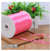 New (10meters/lot) 3mm Satin Ribbons For Craft Sewing Fabric Christmas Wedding Supplies Party Decoration Gift Wrap DIY Handmade