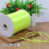 New (10meters/lot) 3mm Satin Ribbons For Craft Sewing Fabric Christmas Wedding Supplies Party Decoration Gift Wrap DIY Handmade