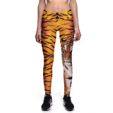 NEW 0014 Sexy Girl Alice in Wonderland Cheshire Cat Toothless Prints High Waist Workout Fitness Women Leggings Pants Plus Size