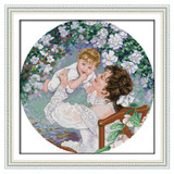 NEW !! Mother's Love Counted Cross Stitch 11CT 14CT Cross Stitch Chinese Cross Stitch Kits Embroidery for Home Decor Needlework
