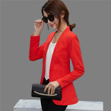 New  Women Blazer Spring Slim Top Elegant Double Breasted Short Design Clothes Blazer Suit Female Suit & Women Work Wear