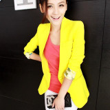 New  Women Blazer Spring Slim Top Elegant Double Breasted Short Design Clothes Blazer Suit Female Suit & Women Work Wear