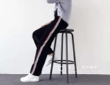 New  Velvet Wide Leg Pants Trousers  Pantalon Large Femme Pants  Women 7PT013