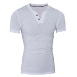 New  Mens 2017Short Sleeve Brand T Shirt V-Neck Men T-Shirt Tops Tee Funny Shirt Male   Hip Hop T Shirts XXL