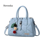 Nevenka Fashion Woman Handbag Top-handle Shoulder Bags PU Leather Evening Frame Spring New Handbags Designer Famous Brand Sac