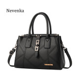 Nevenka Fashion Woman Handbag Top-handle Shoulder Bags PU Leather Evening Frame Spring New Handbags Designer Famous Brand Sac