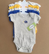 2018 New 5PCS/LOT Baby Clothes Boy Girl Short Sleeve Cotton O-Neck 0-12M Novel Newborn Roupas de bebe Baby Rompers Baby Wear