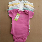 2018 New 5PCS/LOT Baby Clothes Boy Girl Short Sleeve Cotton O-Neck 0-12M Novel Newborn Roupas de bebe Baby Rompers Baby Wear