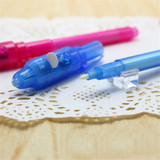 2018 Multifunction Magic Led Lights Yanchao Invisible Light Pen 2 in 1 Combination of Creative Ink Stationery Uv Black Light Pen
