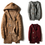2018 Men Autumn Winter Casual Cardigan Sweater Loose Fit Knitting Sweaters 5Xl Plus Size