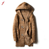 2018 Men Autumn Winter Casual Cardigan Sweater Loose Fit Knitting Sweaters 5Xl Plus Size