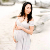 2018 maternity photography props maxi Maternity gown Lace Maternity Dress Fancy shooting photo summer pregnant dress Plus size