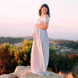 2018 maternity photography props maxi Maternity gown Lace Maternity Dress Fancy shooting photo summer pregnant dress Plus size