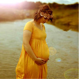 2018 maternity photography props maxi Maternity gown Lace Maternity Dress Fancy shooting photo summer pregnant dress Plus size