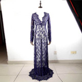 2018 maternity photography props maxi Maternity gown Lace Maternity Dress Fancy shooting photo summer pregnant dress Large size